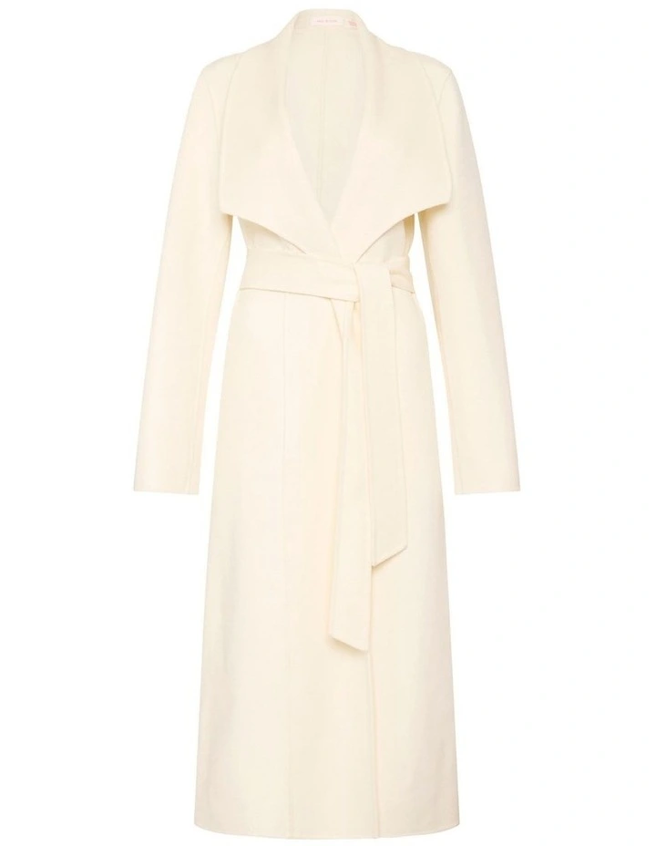 Thousand Miles Coat In White 4 Thousand Miles Coat In White - Image 4