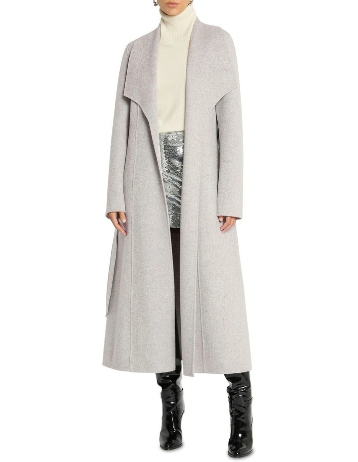 Thousand Miles Coat In Grey 1 Thousand Miles Coat In Grey