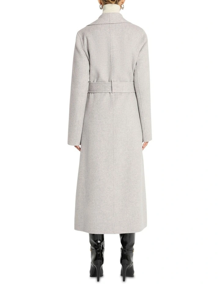 Thousand Miles Coat In Grey 2 Thousand Miles Coat In Grey - Image 2