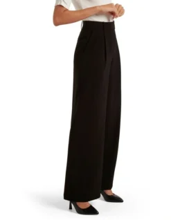 Forever New Isla Tall Wide Leg Pant In Black 7 Forever New Isla Tall Wide Leg Pant In Black -Myer Clothing Shop 986707720 3 720x928