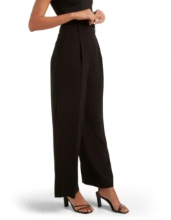 Forever New Isla Wide Leg Pant In Black -Myer Clothing Shop 986803750 3 720x928