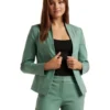 Forever New Alice Fitted Blazer In Green