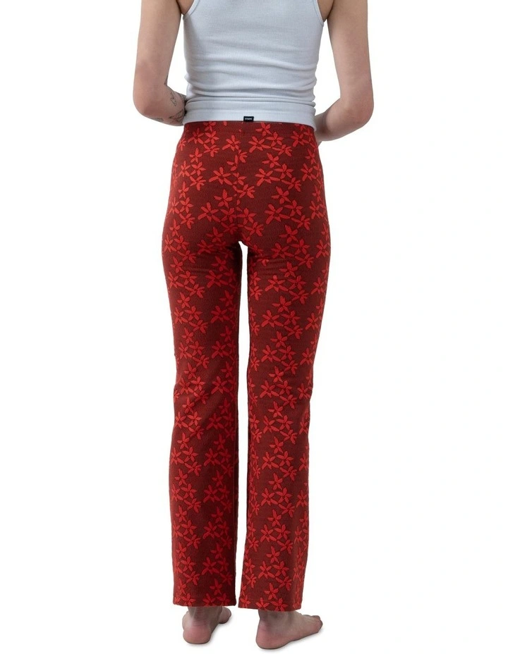 Azealia Pant In Red Multi 3 Azealia Pant In Red Multi - Image 3