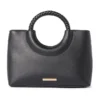 Forever New Amanda Round Handle Bag In Black