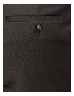 Oxford Hopkins Wool Suit Trousers In Brown -Myer Clothing Shop 987060970 6 720x928