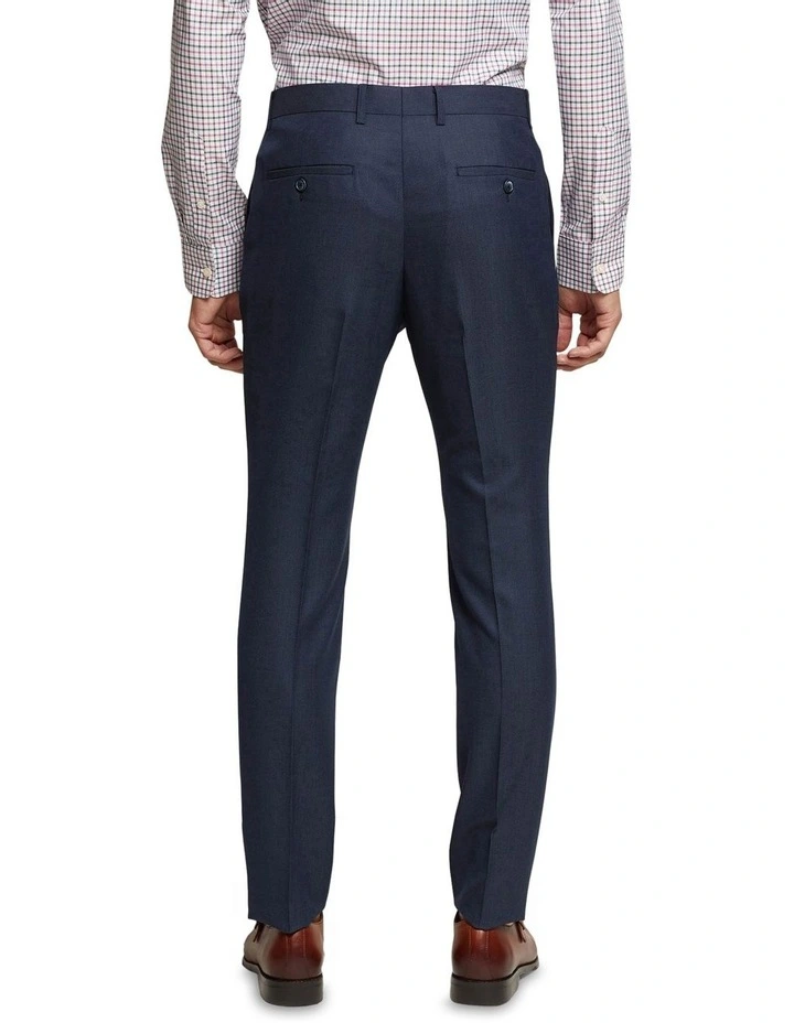 Oxford Hopkins Wool Rich Suit Trousers In Blue 3 Oxford Hopkins Wool Rich Suit Trousers In Blue - Image 3