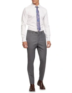 Oxford Beckton French Cuff Dobby Shirt In White