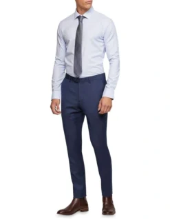 Oxford Beckton Slim Fit Shirt In Sky