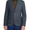 Oxford Milton Wool Rich Blazer In Blue