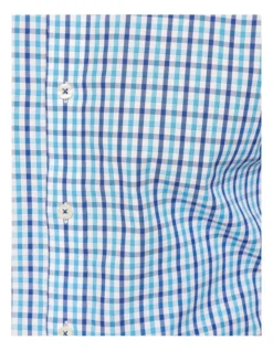 Oxford Beckton Check Shirt In Blue 11 Oxford Beckton Check Shirt In Blue -Myer Clothing Shop 987065020 6 720x928