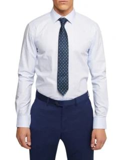 Oxford Beckton Check Shirt In Sky