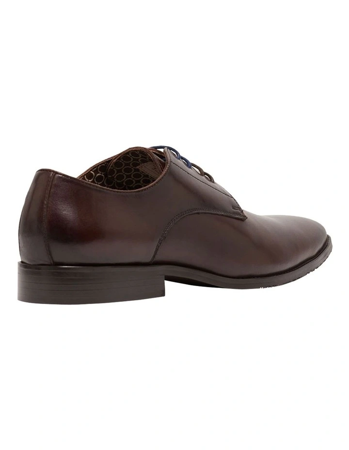 Oxford Larry Derby Shoe In Hickory Tan 3 Oxford Larry Derby Shoe In Hickory Tan - Image 3