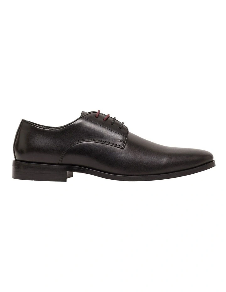 Oxford Larry Derby Shoe In Black 1 Oxford Larry Derby Shoe In Black