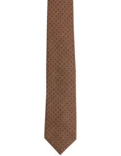 Oxford Golden Spot Tie In Gold
