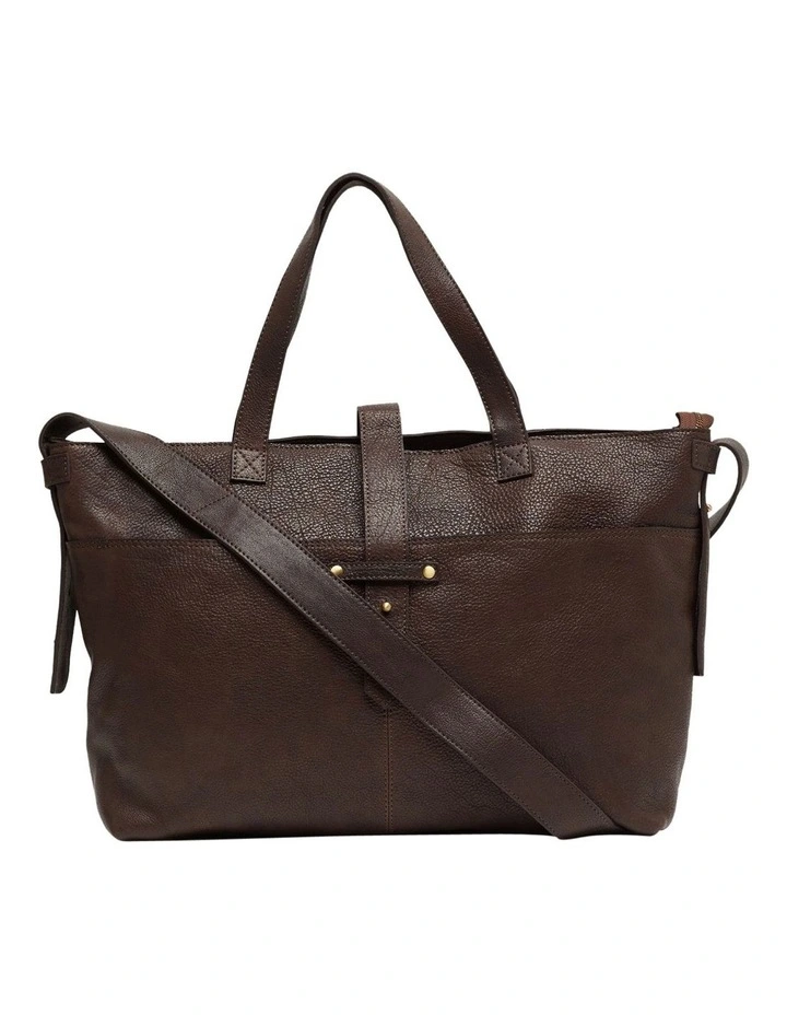 Oxford Burgess Overnighter Bag In Brown 1 Oxford Burgess Overnighter Bag In Brown