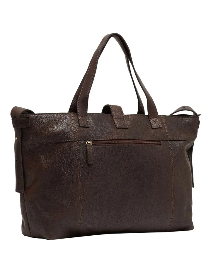Oxford Burgess Overnighter Bag In Brown 2 Oxford Burgess Overnighter Bag In Brown - Image 2