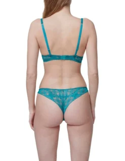 Simone Perele Victoire Half Cup Bra In Green -Myer Clothing Shop 987168520 4 720x928
