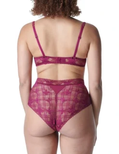 Simone Perele Victoire Half Cup Bra In Purple -Myer Clothing Shop 987168610 4 720x928