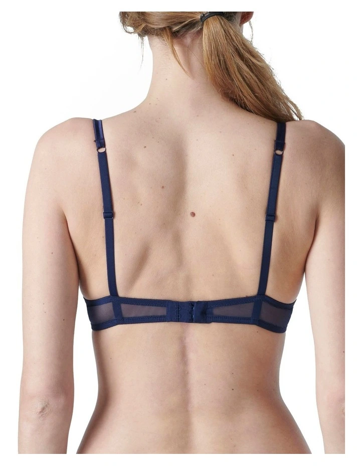 Simone Perele Elsa Wired Triangle Bra In Navy 2 Simone Perele Elsa Wired Triangle Bra In Navy - Image 2