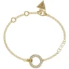 Guess Circle Lights Bracelet In Gold