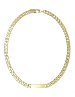 Guess X Logo Necklace In Gold Tone