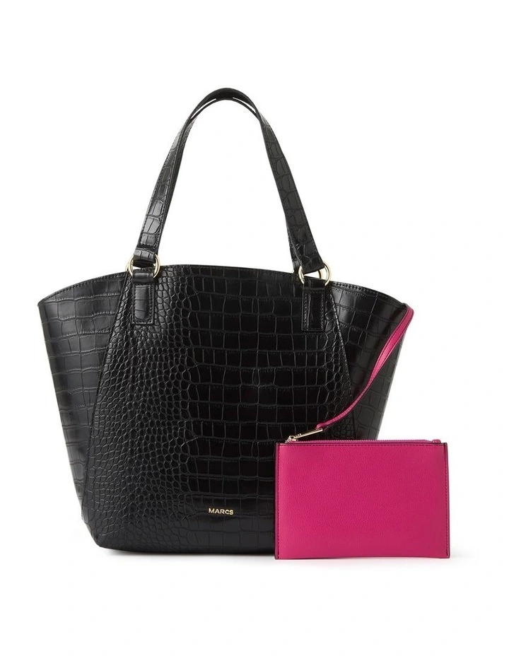 Sienna Tote Bag In Black 1 Sienna Tote Bag In Black