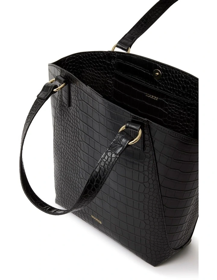 Sienna Tote Bag In Black 2 Sienna Tote Bag In Black - Image 2