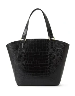 Sienna Tote Bag In Black 5 Sienna Tote Bag In Black -Myer Clothing Shop 987470470 3 720x928