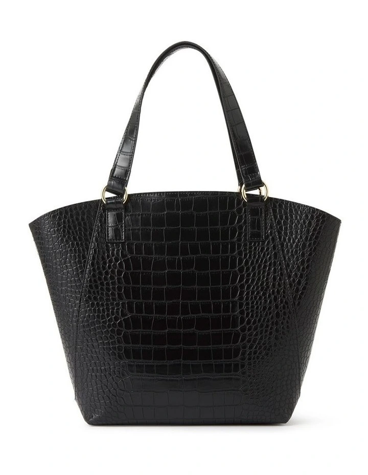 Sienna Tote Bag In Black 3 Sienna Tote Bag In Black - Image 3