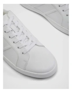 Marais Leather Sneaker In Pure White 7 Marais Leather Sneaker In Pure White -Myer Clothing Shop 987607000 4 720x928