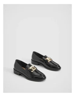 Embellished Penny Leather Loafer In Black -Myer Clothing Shop 987607090 4 720x928