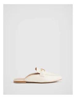 Snaffle Leather Mule In Calico