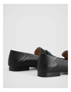 Leather Twist Loafer In Black 9 Leather Twist Loafer In Black -Myer Clothing Shop 987609610 5 720x928