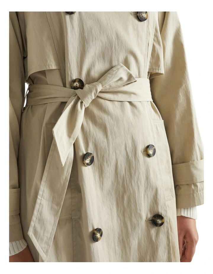 Trench Coat In Beige 2 Trench Coat In Beige - Image 2