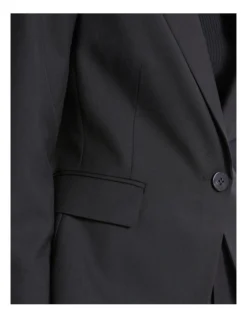 Wool Blend Tailored Blazer In Black 6 Wool Blend Tailored Blazer In Black -Myer Clothing Shop 988422760 3 720x928
