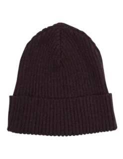 Oxford Celine Knit Beanie In Purple