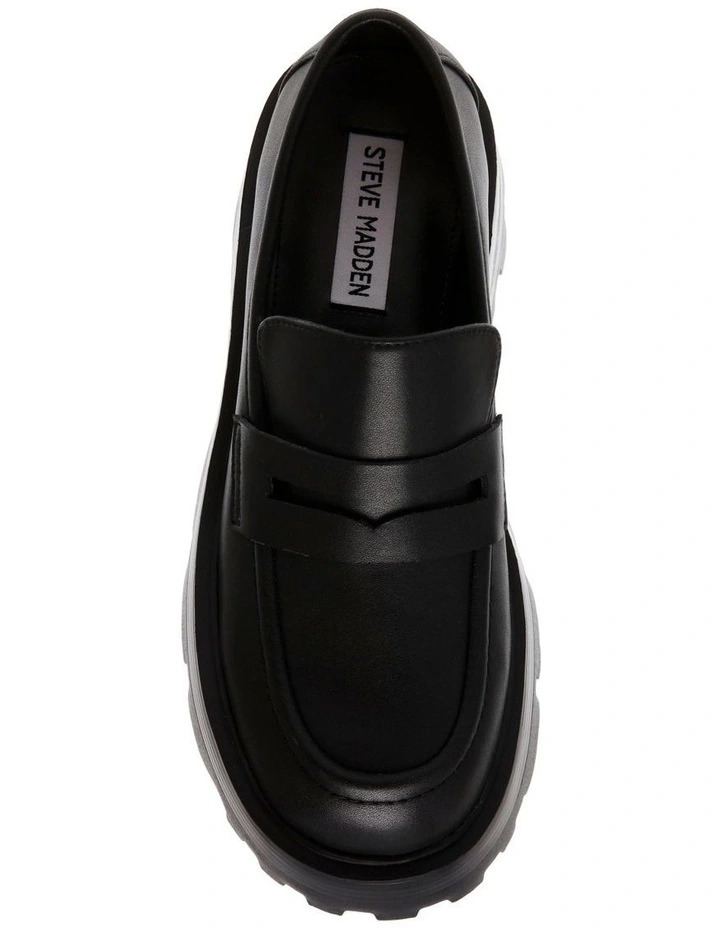 Steve Madden Madlove Chunky Loafer In Black 6 Steve Madden Madlove Chunky Loafer In Black - Image 6