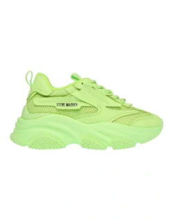 Steve Madden Possession Chunky Sneakers In Green