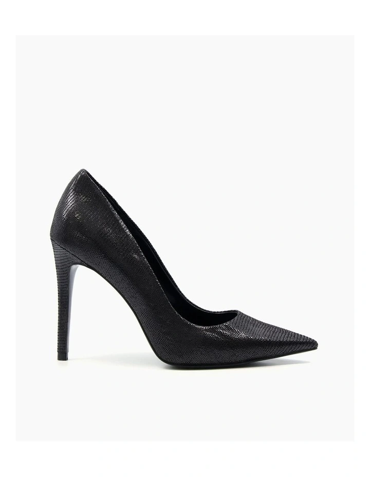 Dune London Amaretto Pump In Black 1 Dune London Amaretto Pump In Black