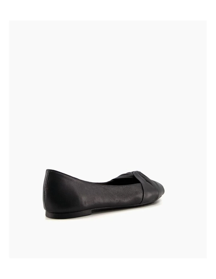 Dune London Hanson Ballet Flat In Black 6 Dune London Hanson Ballet Flat In Black - Image 6