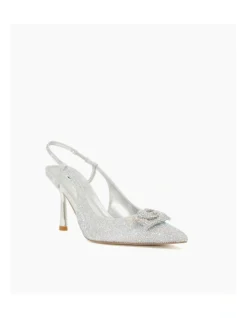 Dune London Create Court Heel In Silver -Myer Clothing Shop 988647490 3 720x928