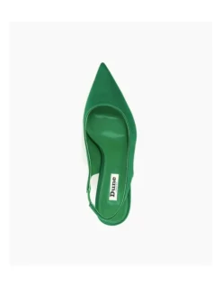 Dune London Cristal SlingBack Pump In Green -Myer Clothing Shop 988647580 4 720x928