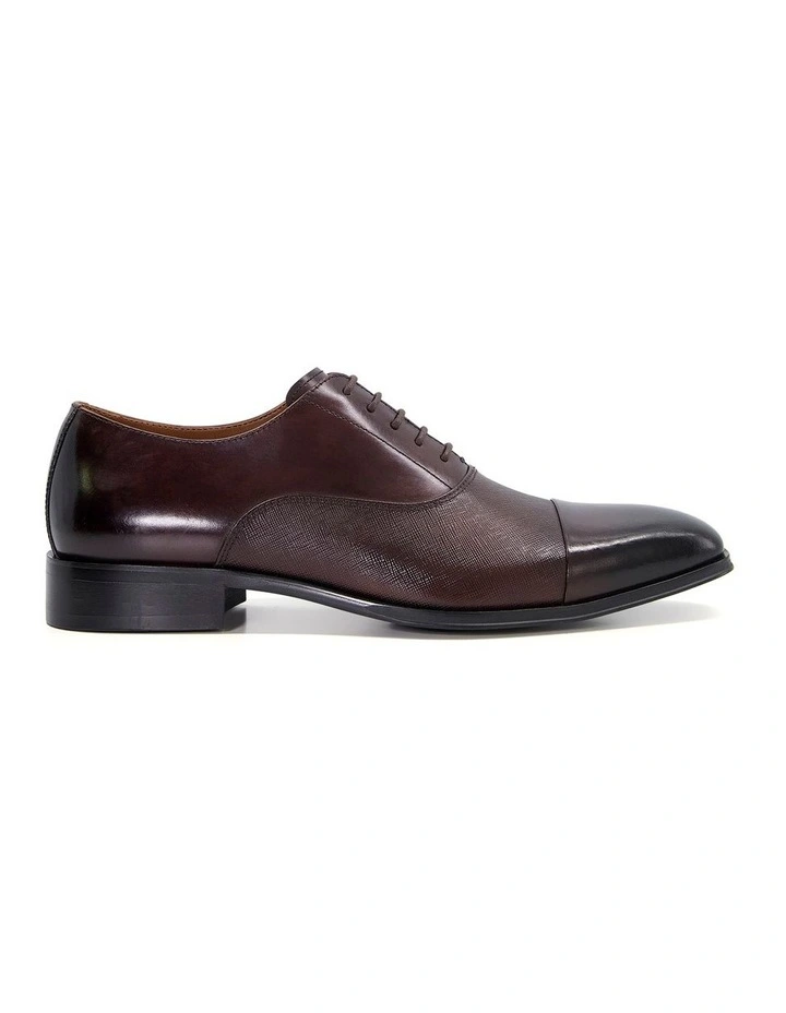 Dune London Sheet Business Shoe In Dark Brown 1 Dune London Sheet Business Shoe In Dark Brown