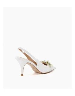 Dune London Canary Slingback Pump In White -Myer Clothing Shop 988675390 6 720x928