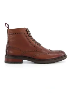 Dune London Colonels Boot In Tan