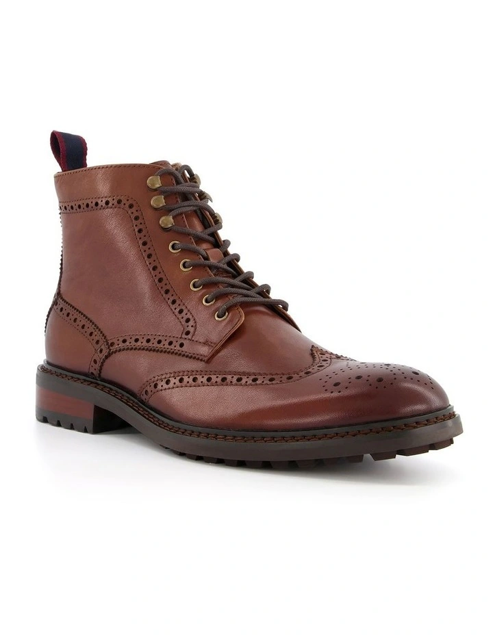 Dune London Colonels Boot In Tan 2 Dune London Colonels Boot In Tan - Image 2