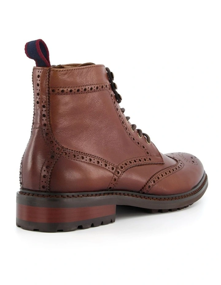 Dune London Colonels Boot In Tan 4 Dune London Colonels Boot In Tan - Image 4