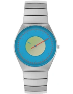 Skagen SKW6875 Grenen Solar Disc Analogue Watch In Silver