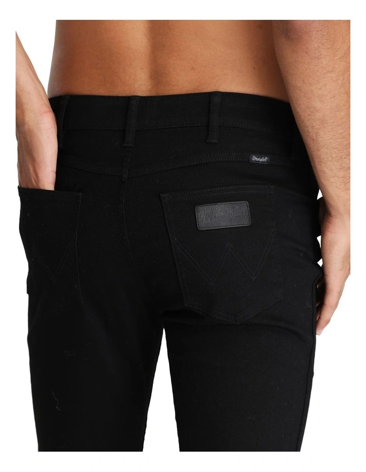Wrangler Sid Jean In Black 4 Wrangler Sid Jean In Black - Image 4
