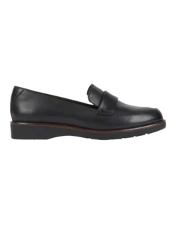Fronti Leather Loafer In Black